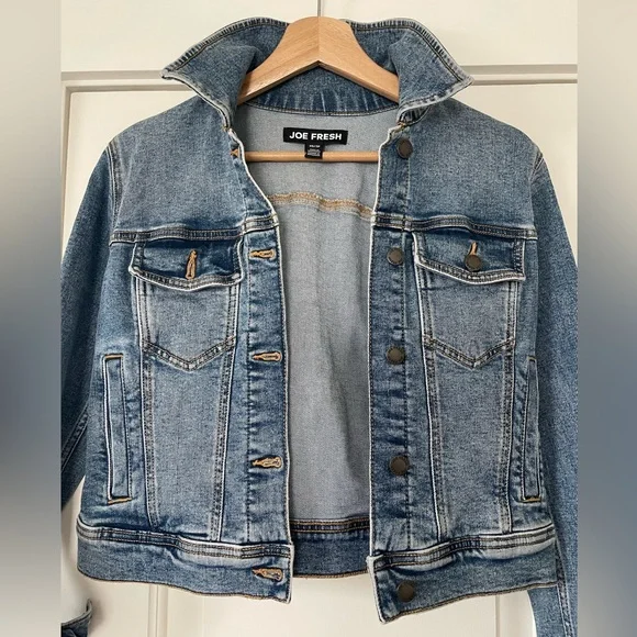 Classic Blue Denim Jacket, size XS - Picture 3 of 10
